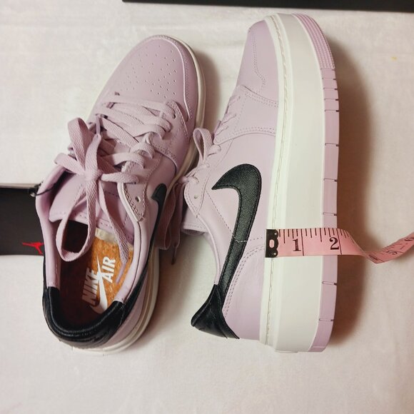Nike Air Jordan 1 Elevate Low, New with Box, Iced Lilac/Black, Women's Size 9.5 - Picture 10 of 16